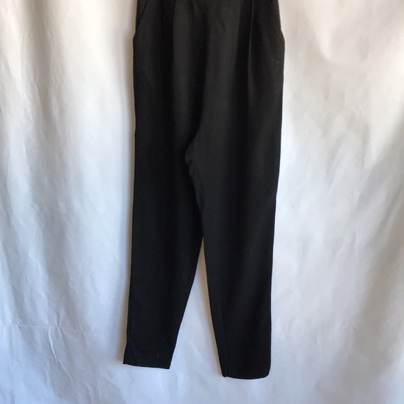 H&M Conscious black Brooker bustier jumpsuit, size 6 - Picture 2 of 10